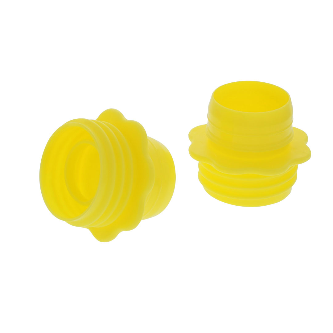 Adaptor with membrane long HR (thread: buttress thread) yellow-image
